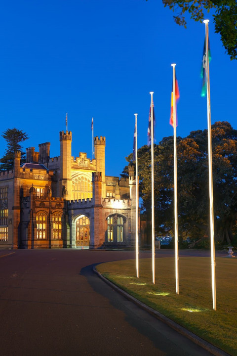 Government House at Dusk