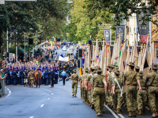 ANZAC Day March 10