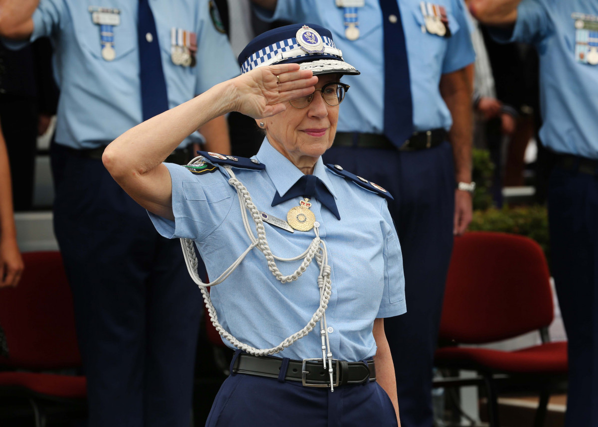 Nsw Police Force Attestation Parade Governor Of New South Wales