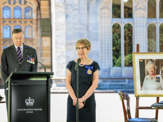 NSW Cabinet Swearing In Salty Dingo 2021 CG CG013587