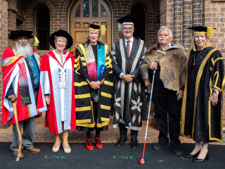 20250508 Installation of the 10th Chancellor of UNE 1